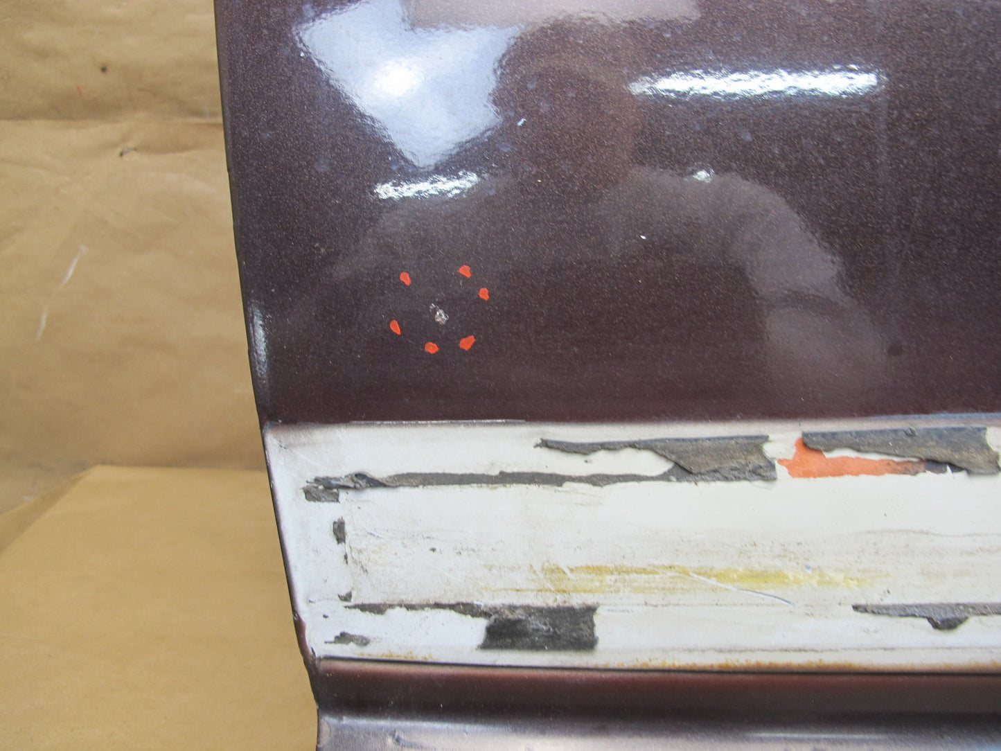 79-83 Datsun Nissan 280ZX S130 2+0 Right Passenger Door Shell Panel Brown OEM