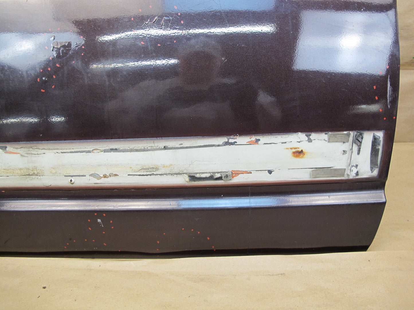 79-83 Datsun Nissan 280ZX S130 2+0 Right Passenger Door Shell Panel Brown OEM