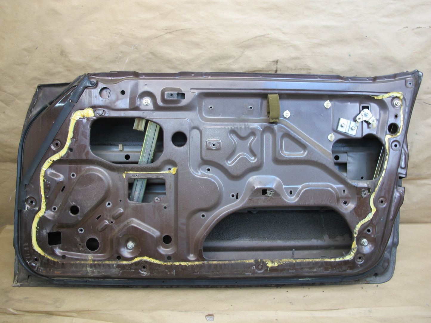 79-83 Datsun Nissan 280ZX S130 2+0 Right Passenger Door Shell Panel Brown OEM