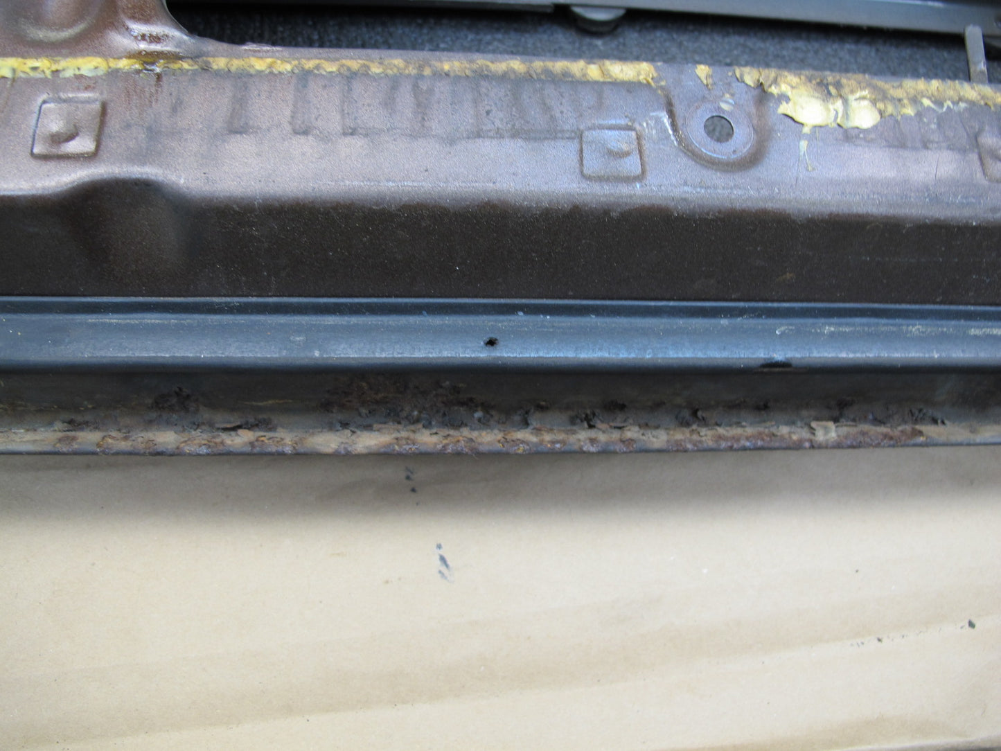 79-83 Datsun Nissan 280ZX S130 2+0 Right Passenger Door Shell Panel Brown OEM