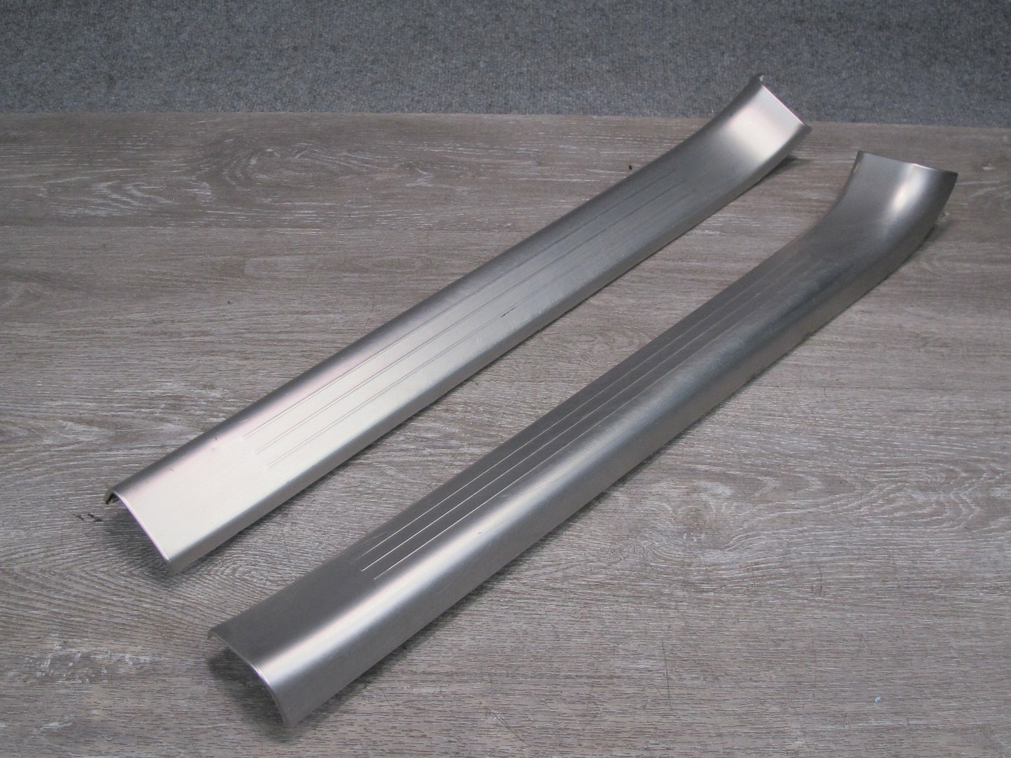 2006-2012 Bentley Flying Spur Front Right & Left Side Door Sill Scuff Plate Set