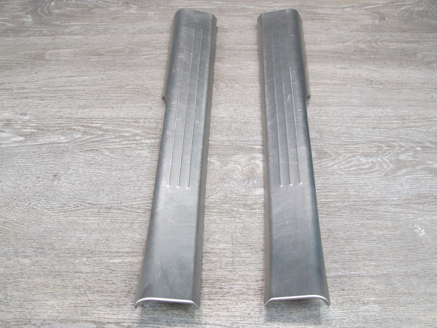 2006-2012 Bentley Flying Spur Rear Right & Left Side Door Sill Scuff Plate Set