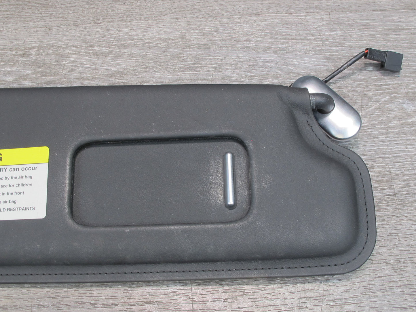 2006-2012 Bentley Flying Spur Front Left & Right Side Sun Visor Shade Black Set