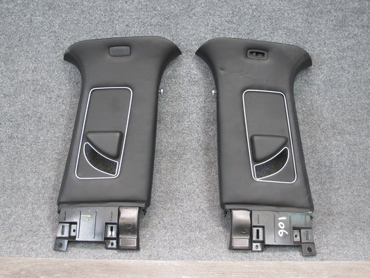 2006-2012 Bentley Flying Spur Right & Left Side B Pillar Upper Trim Cover Set