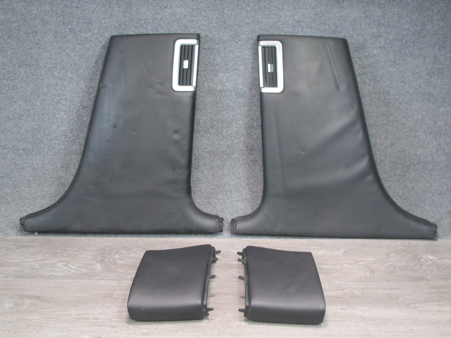 2006-2012 Bentley Flying Spur Right & Left Side B Pillar Lower Trim Cover Set
