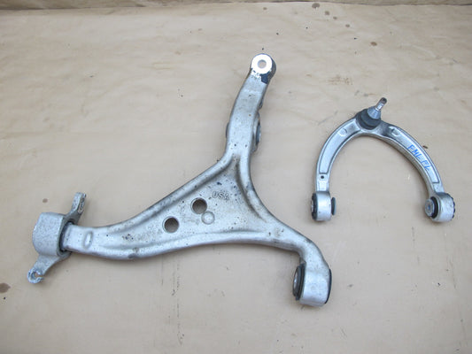 12-18 Mercedes W166 GLE Ml-class Front Left Upper & Lower Control Arm Set OEM