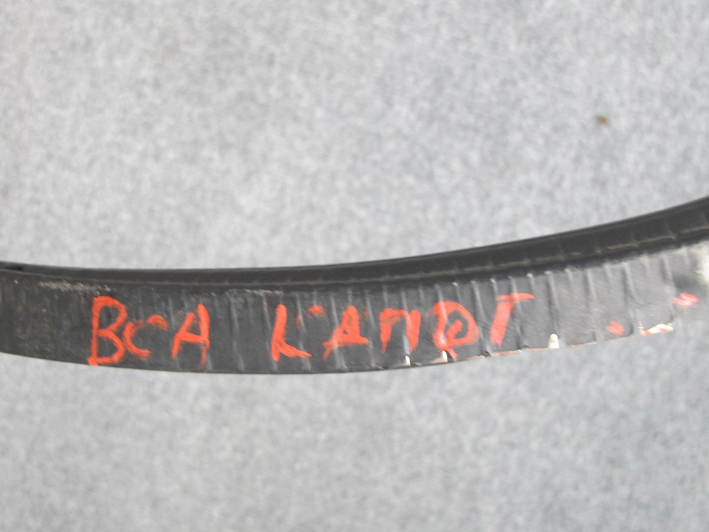 2006-2012 Bentley Flying Spur Front Hood Bonnet Weatherstrip Rubber Seal