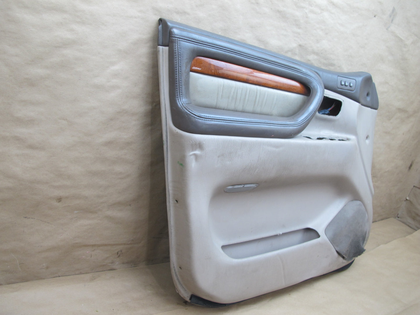 1998-2002 Lexus J100 LX470 Front Left & Right Side Door Interior Panel Trim Set