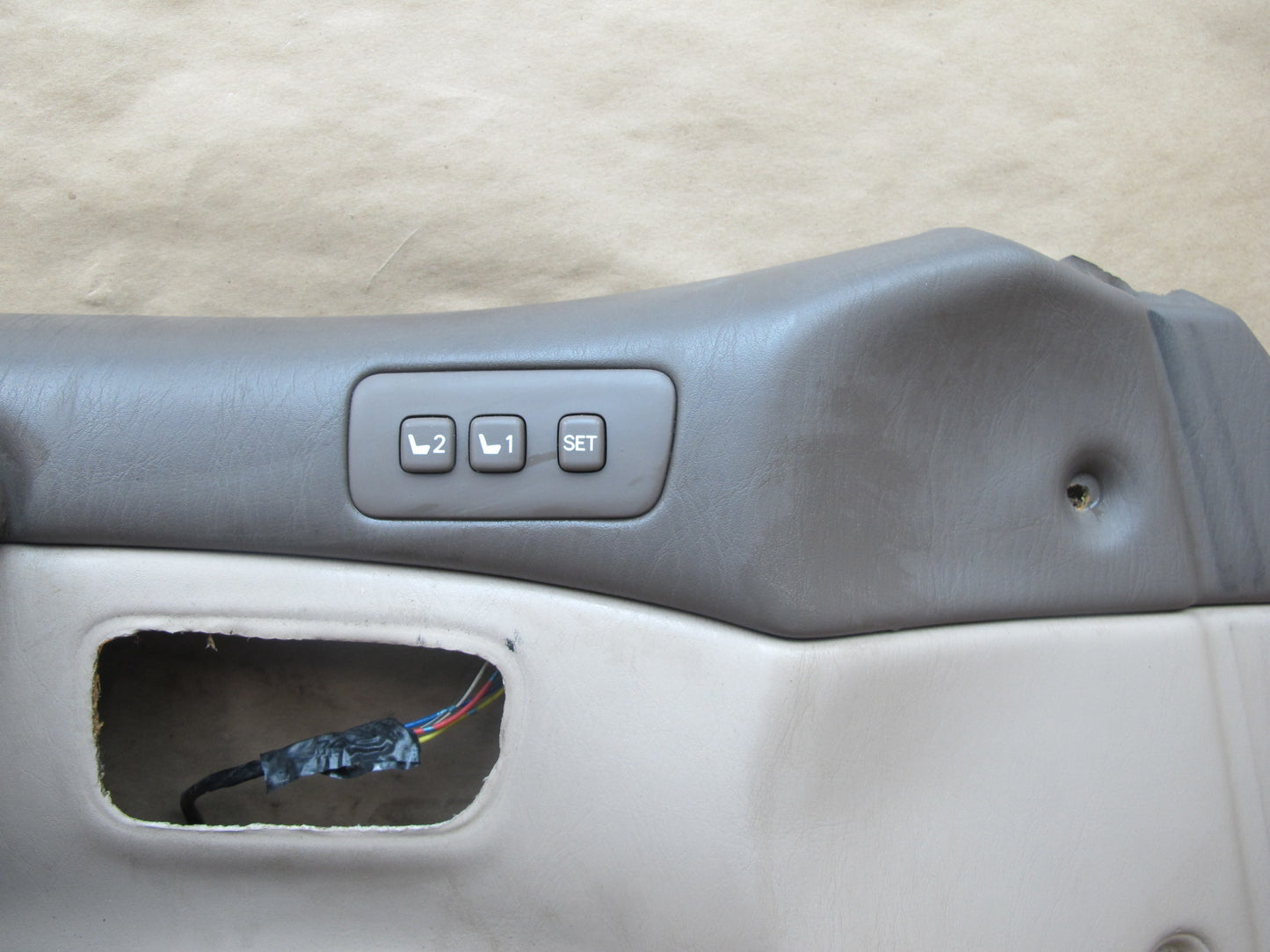 1998-2002 Lexus J100 LX470 Front Left & Right Side Door Interior Panel Trim Set