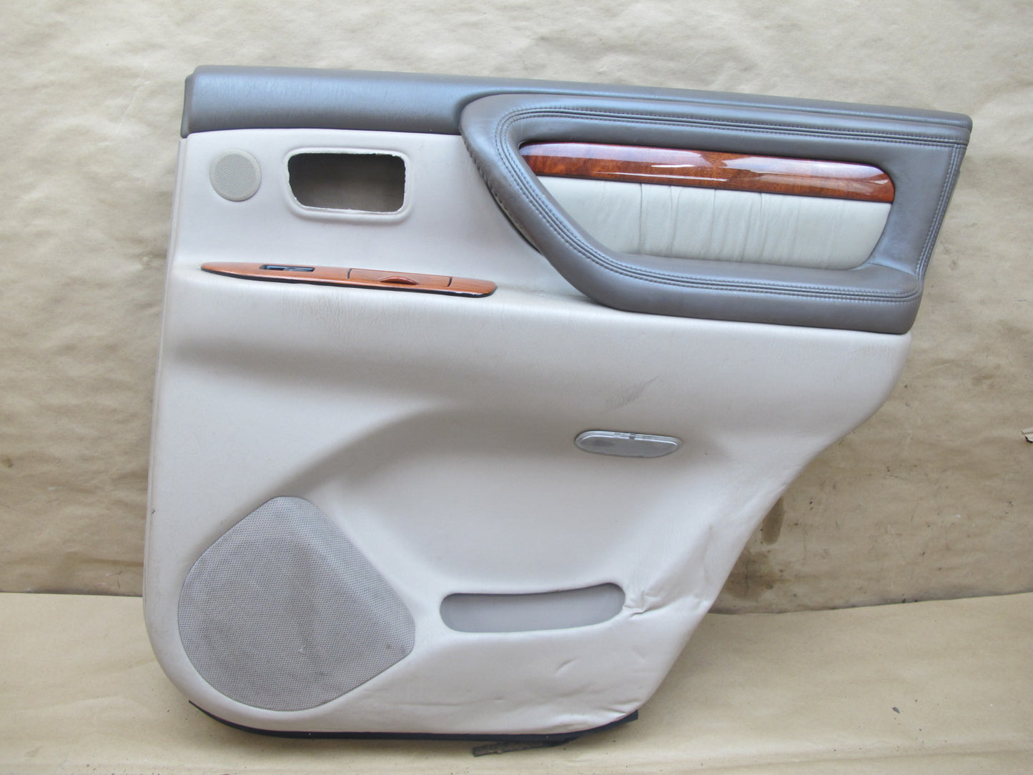 1998-2002 Lexus J100 LX470 Rear Left & Right Side Door Interior Panel Trim Set
