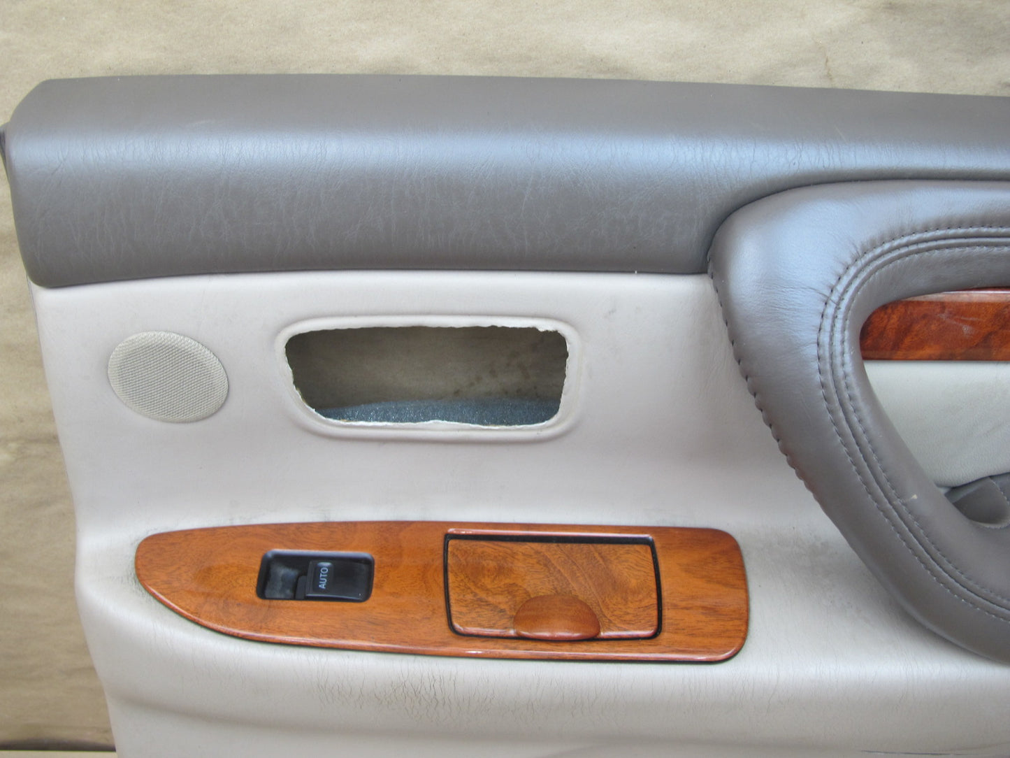 1998-2002 Lexus J100 LX470 Rear Left & Right Side Door Interior Panel Trim Set