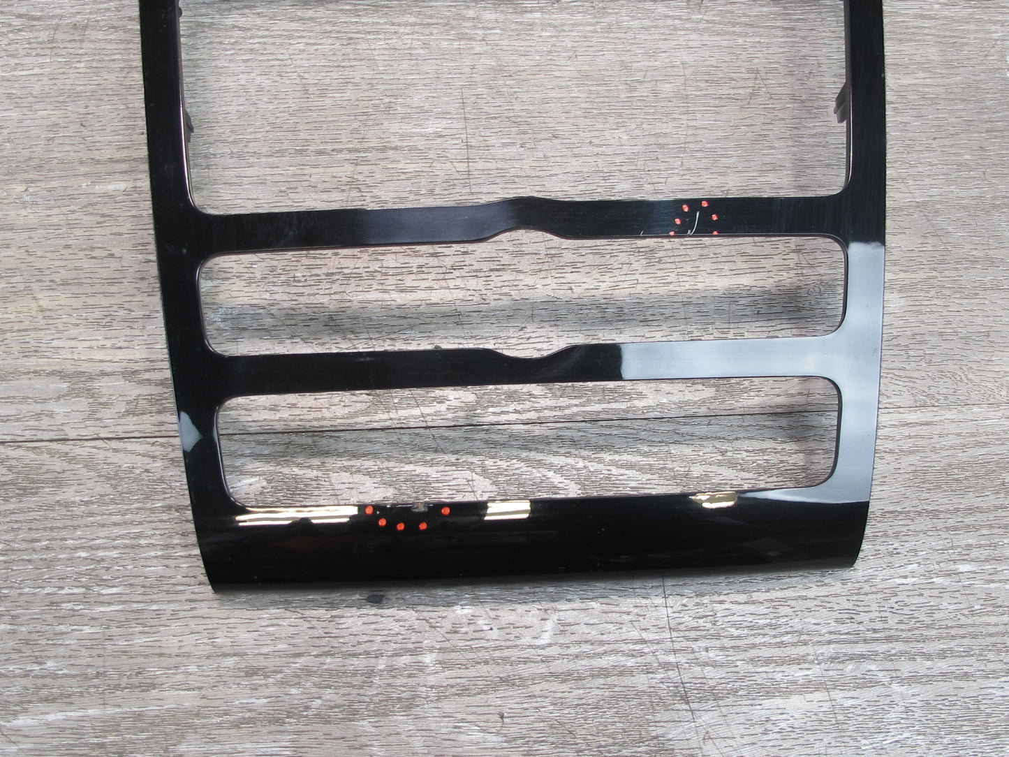03-10 Bentley Continental GT Flying Spur Dash Center Radio Trim Bezel Panel