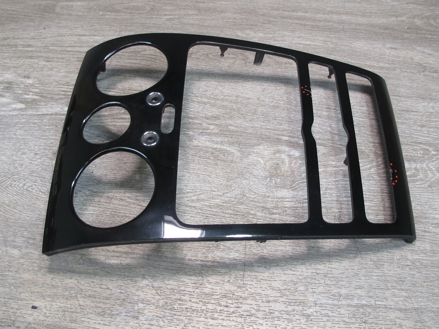 03-10 Bentley Continental GT Flying Spur Dash Center Radio Trim Bezel Panel