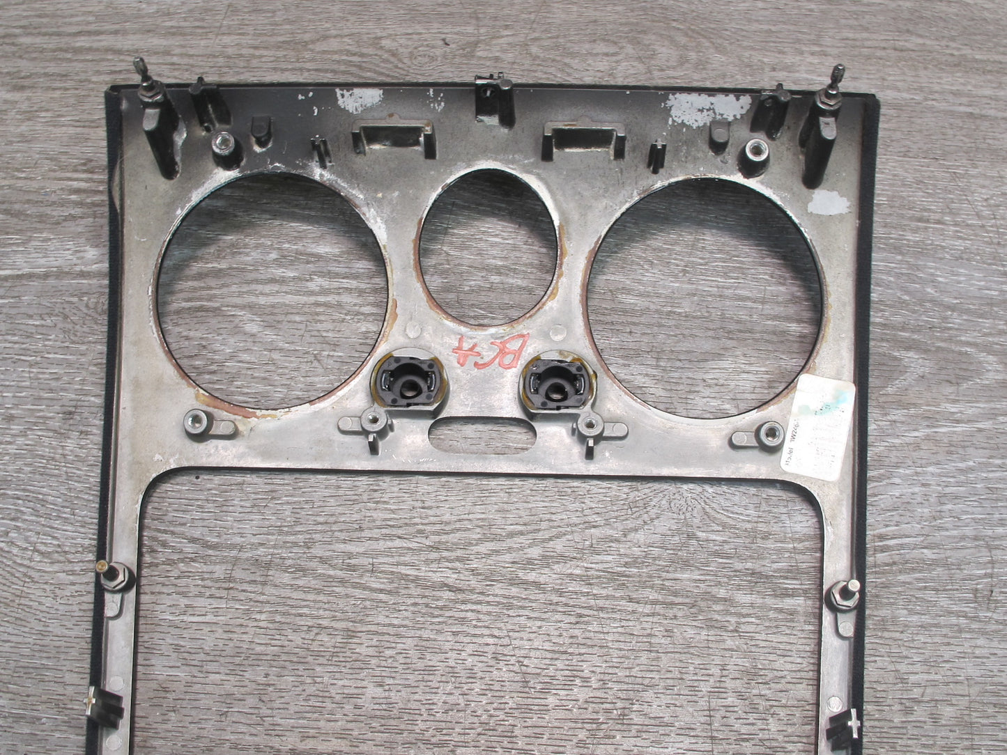 03-10 Bentley Continental GT Flying Spur Dash Center Radio Trim Bezel Panel