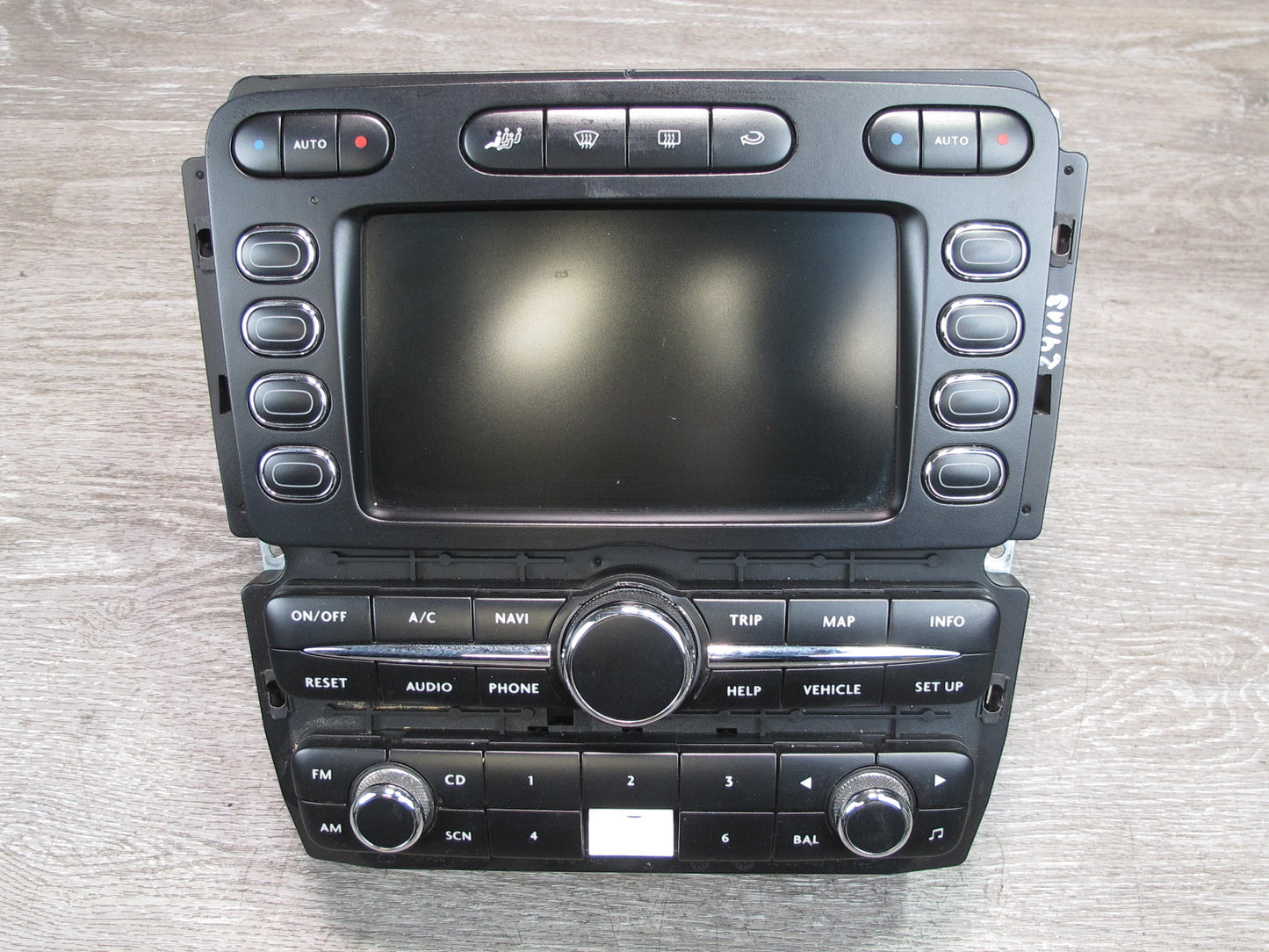 03-07 Bentley Continental GT Flying Spur Navi Radio CD Player Receiver Head Unit