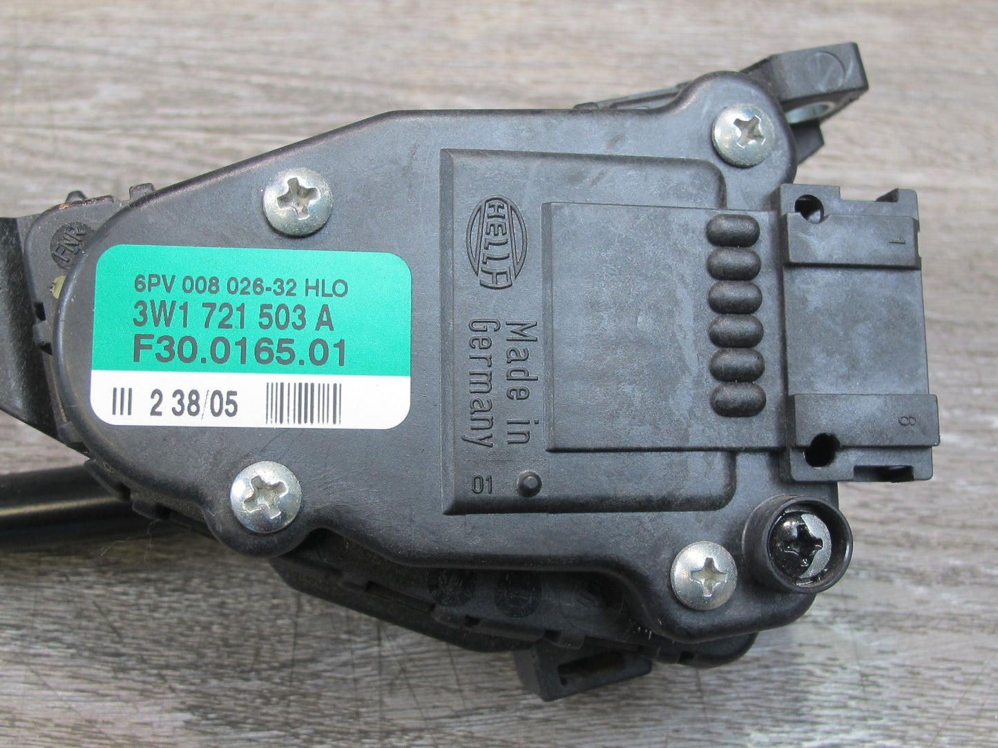 03-10 Bentley Continental GTC GT Flying Spur Gas Acceleration Pedal 3W1721503A
