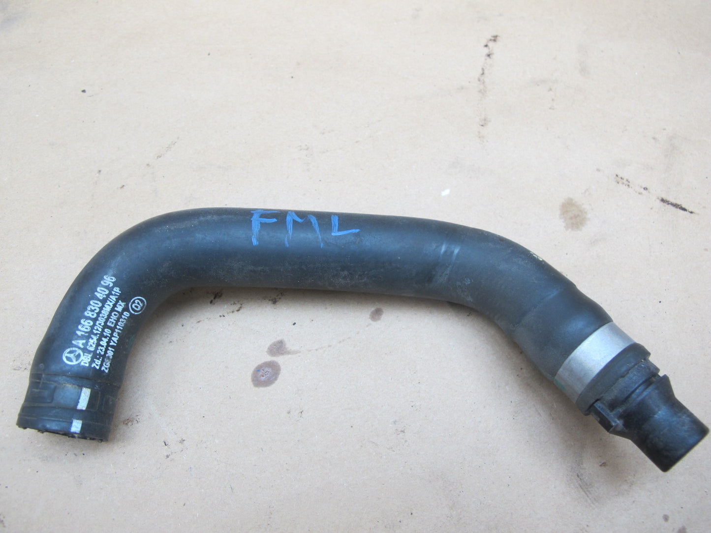 12-15 Mercedes W166 ML350 M276 Engine Radiator Coolant Hose Pipe Line Set OEM