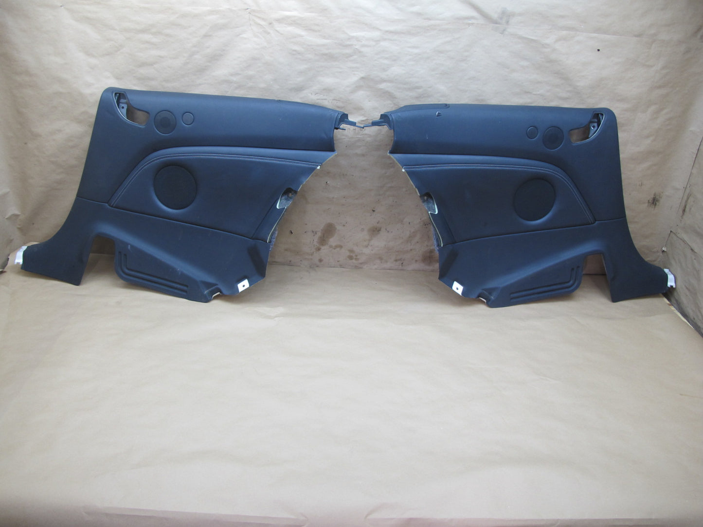10-15 Lexus IS250 Convertible Rear Quarter Interior Trim Cover Panel Set OEM