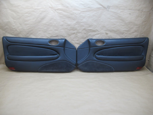 97-06 Jaguar XK8 X100 Convertible Set of 2 Door Trim Cover Panel OEM