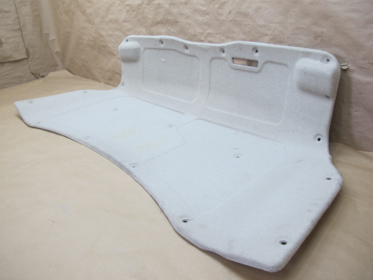 10-11 Lexus IS350 IS250 Convertible Rear Trunk Lid Trim Carpet Liner Panel OEM