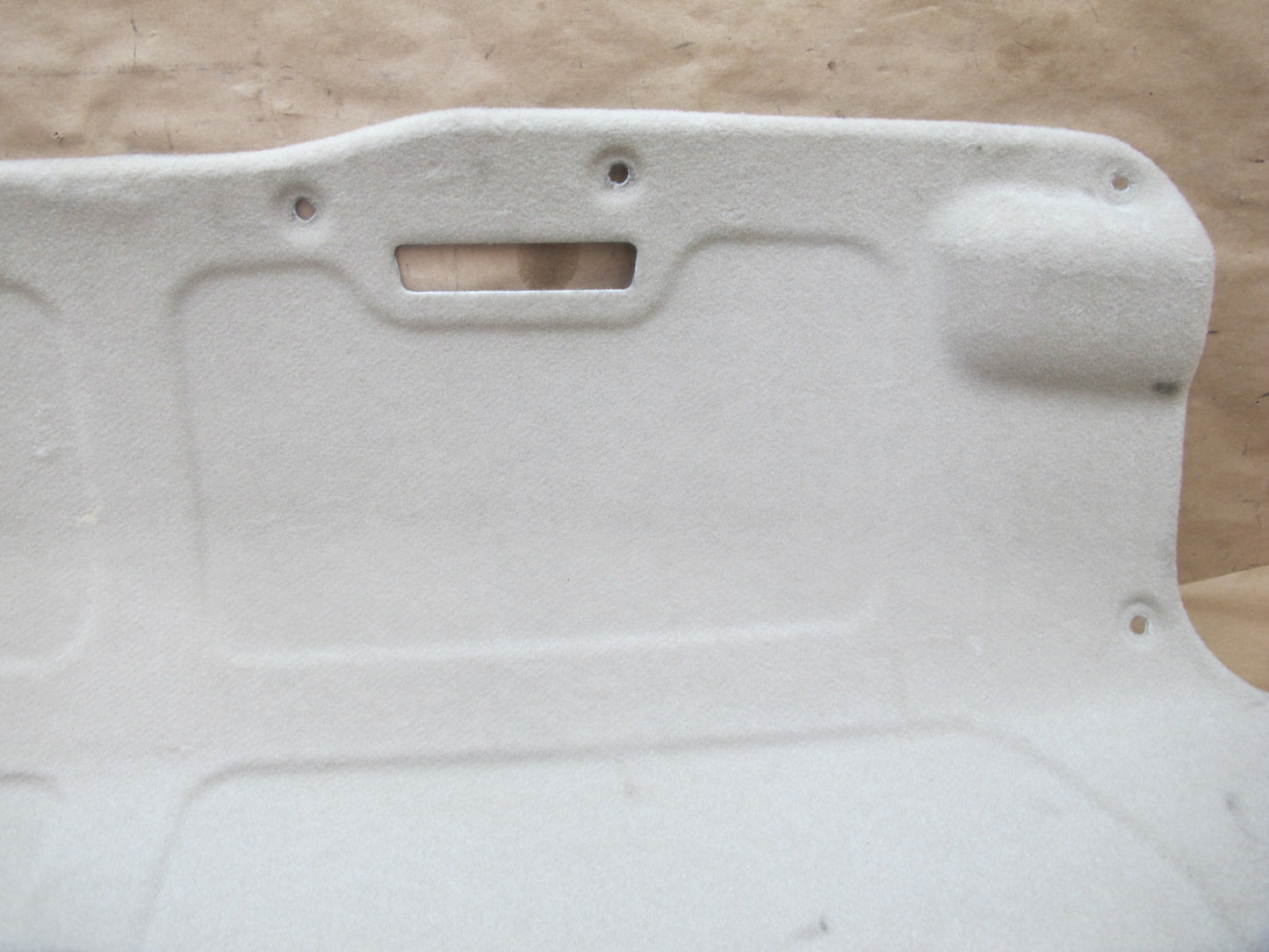10-11 Lexus IS350 IS250 Convertible Rear Trunk Lid Trim Carpet Liner Panel OEM