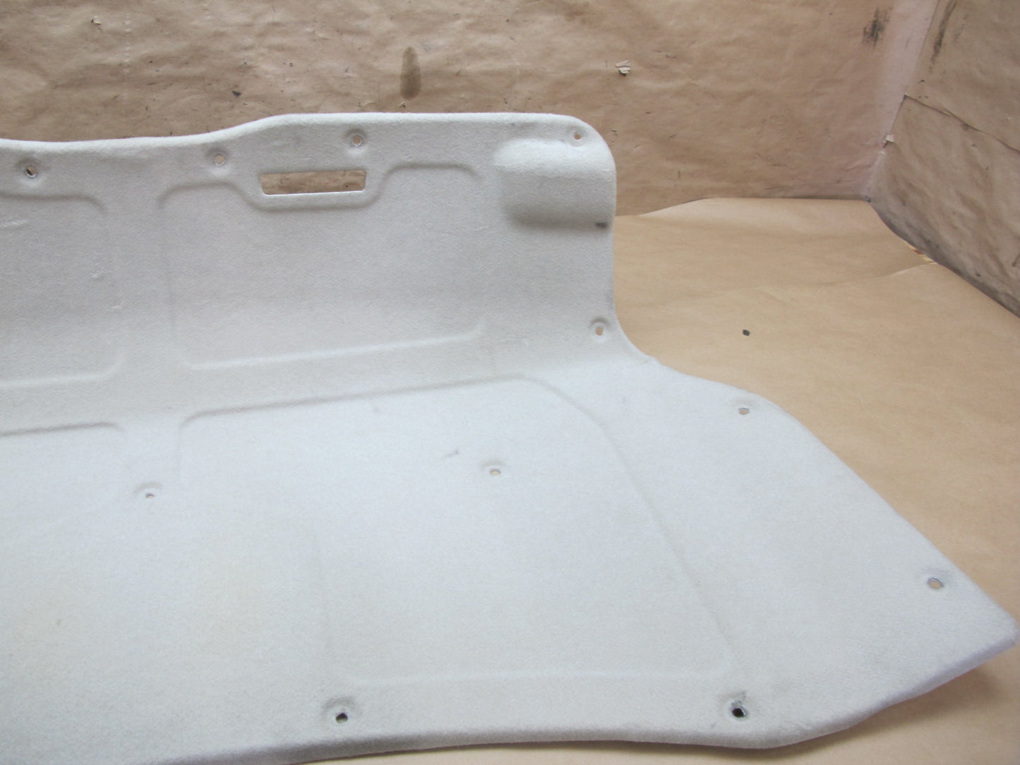 10-11 Lexus IS350 IS250 Convertible Rear Trunk Lid Trim Carpet Liner Panel OEM