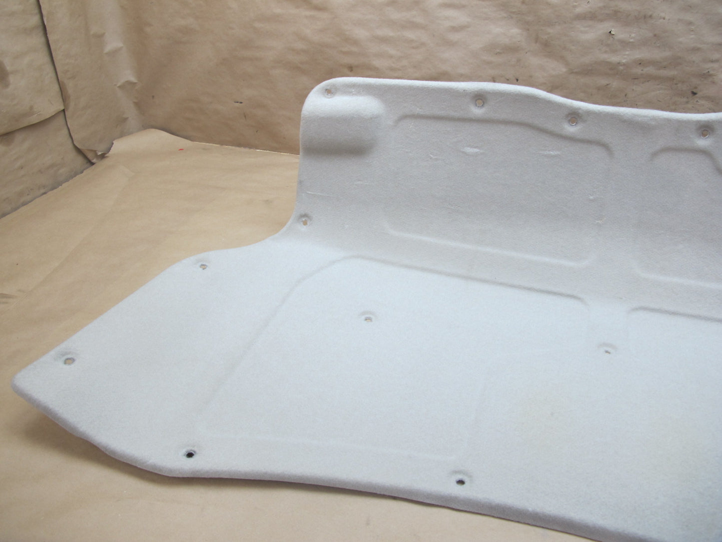 10-11 Lexus IS350 IS250 Convertible Rear Trunk Lid Trim Carpet Liner Panel OEM