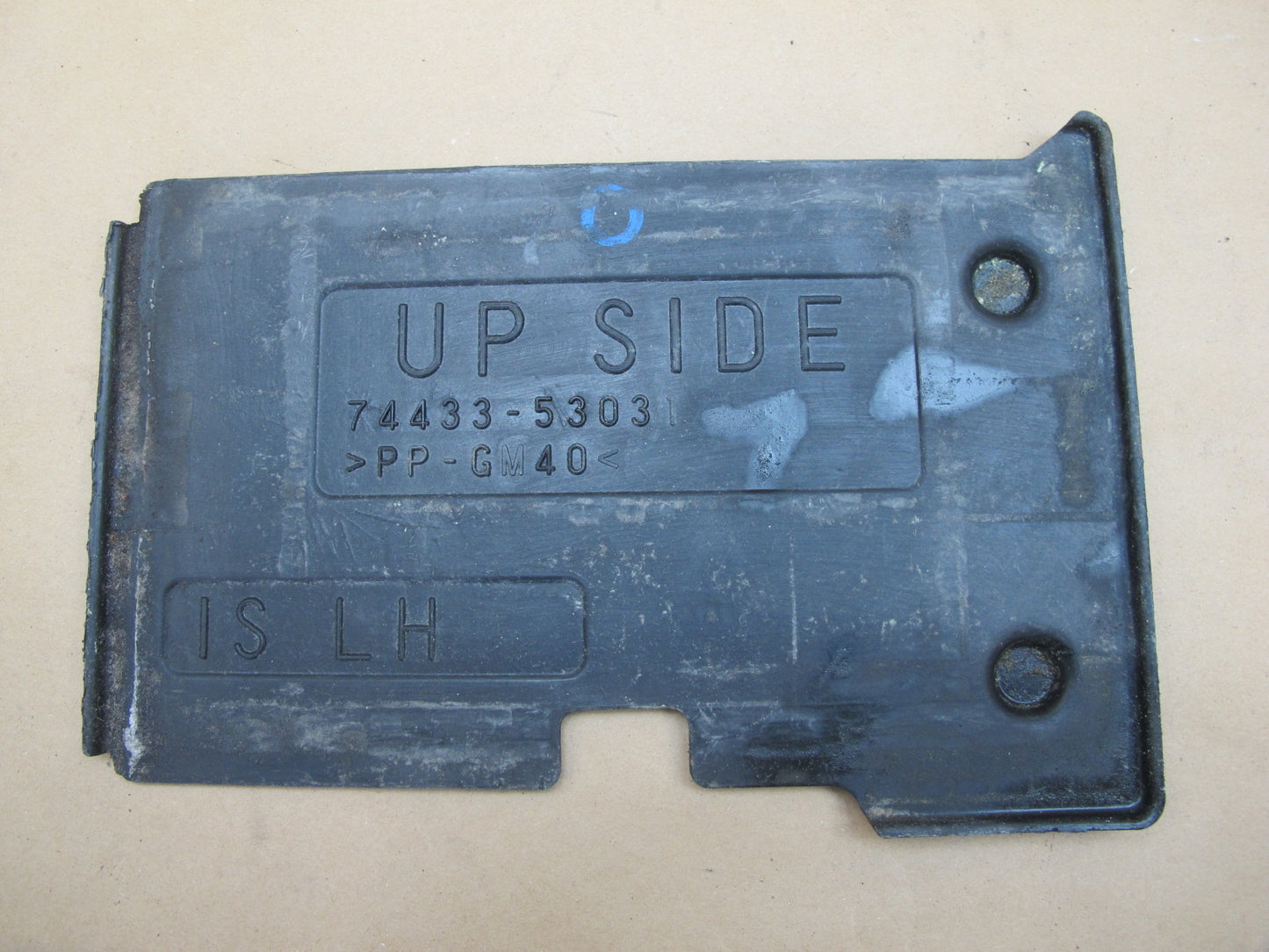 10-15 Lexus IS350 IS250 Battery Tray Mount Set 74431-53050 OEM