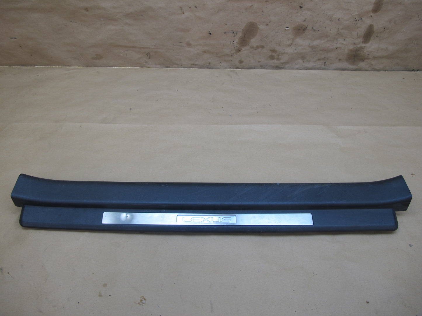 10-15 Lexus IS250 Convertible Right & Left Side Door Sill Scuff Plate Set OEM