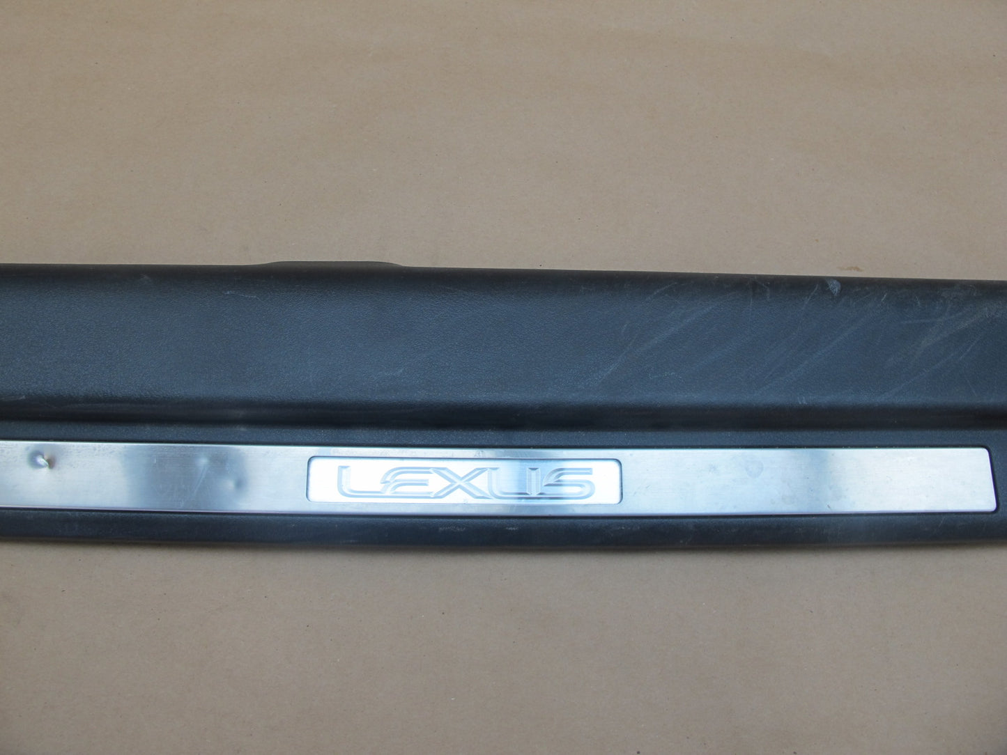 10-15 Lexus IS250 Convertible Right & Left Side Door Sill Scuff Plate Set OEM