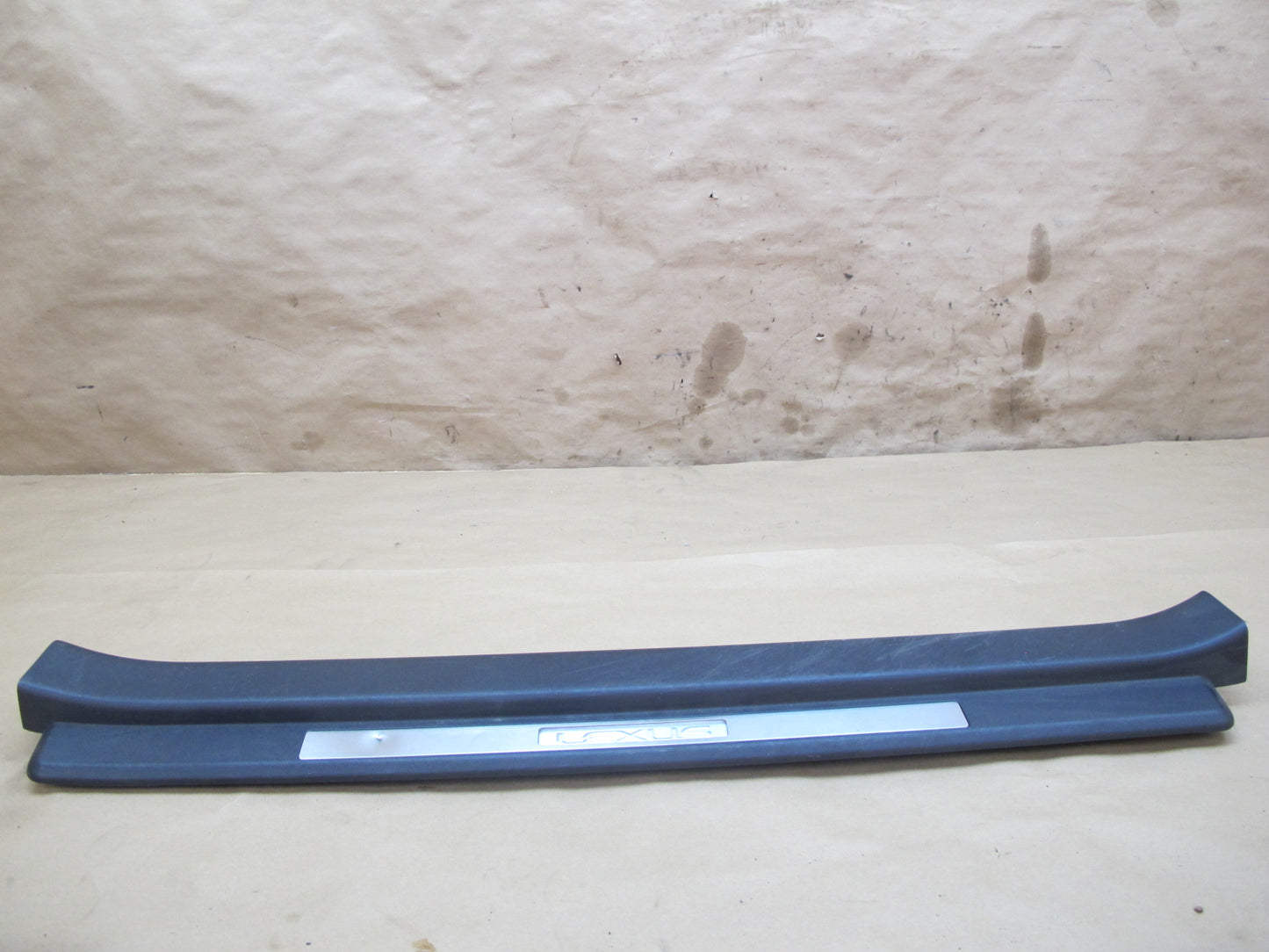 10-15 Lexus IS250 Convertible Right & Left Side Door Sill Scuff Plate Set OEM