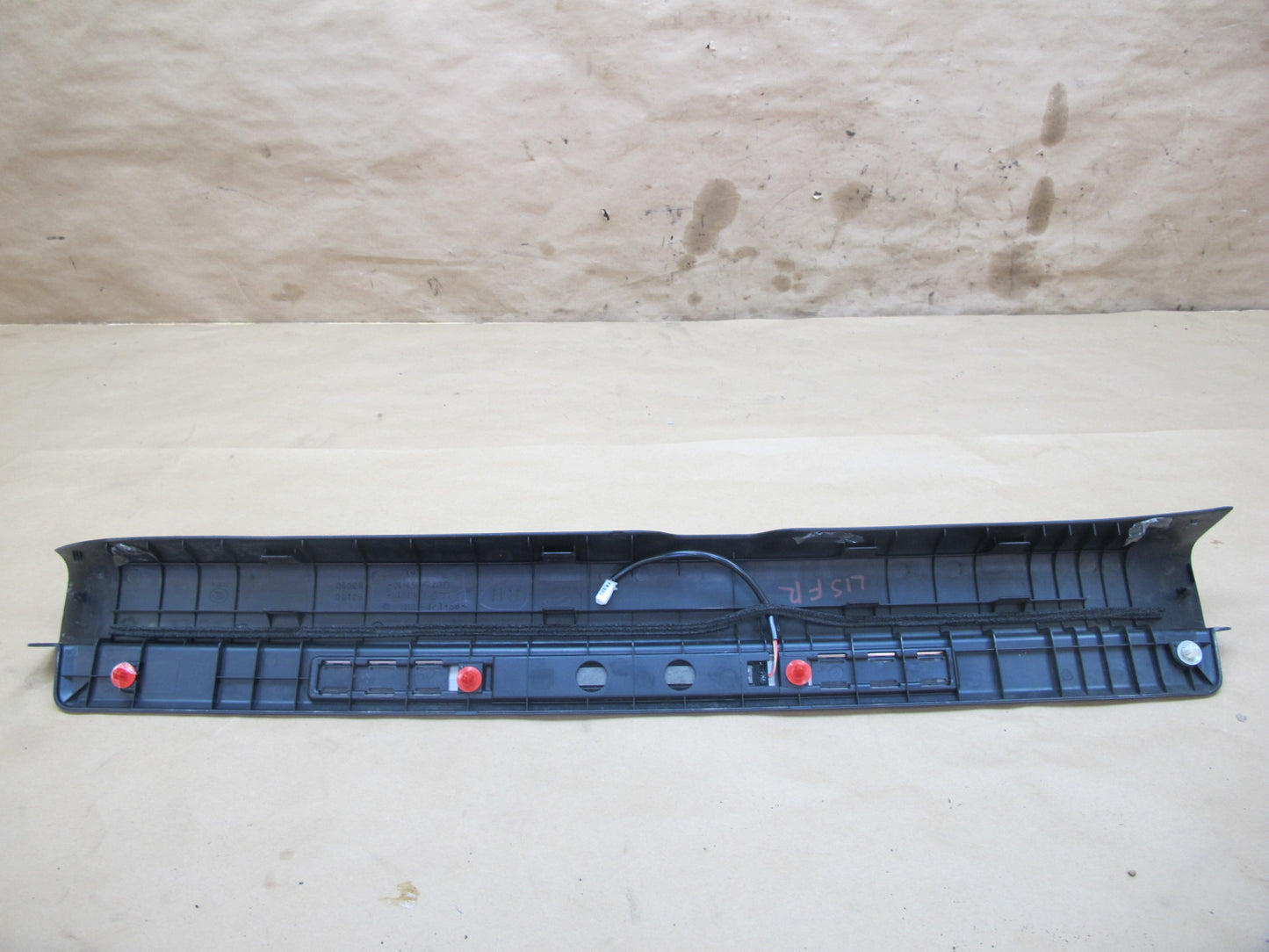 10-15 Lexus IS250 Convertible Right & Left Side Door Sill Scuff Plate Set OEM