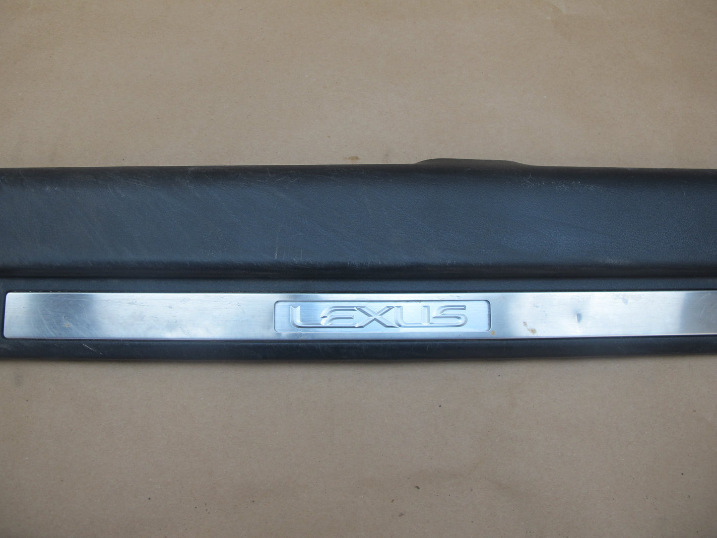10-15 Lexus IS250 Convertible Right & Left Side Door Sill Scuff Plate Set OEM