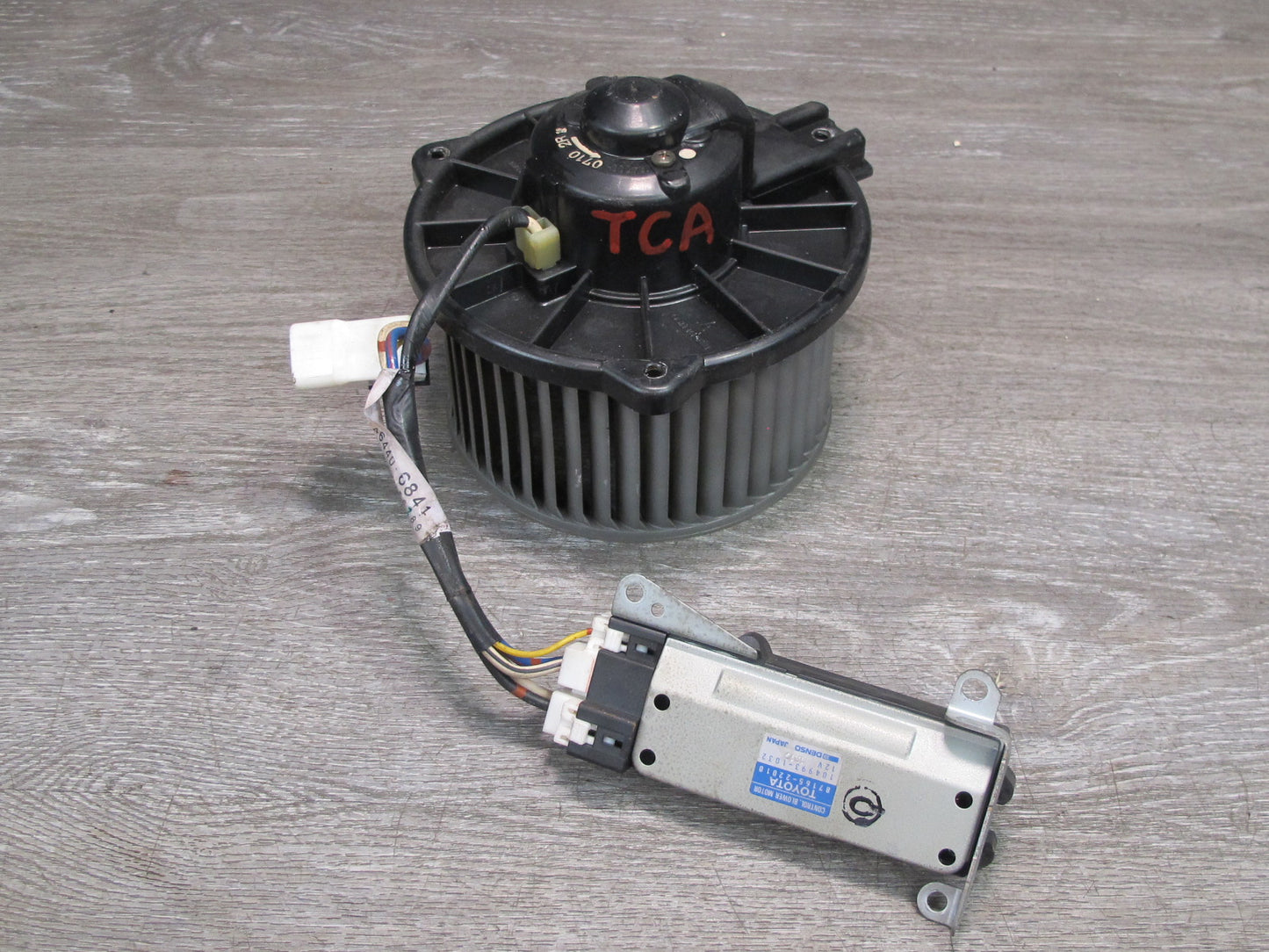 92-96 Toyota Cresta MARK2 JZX90 A/C Heater Blower Fan Motor w Resistor OEM