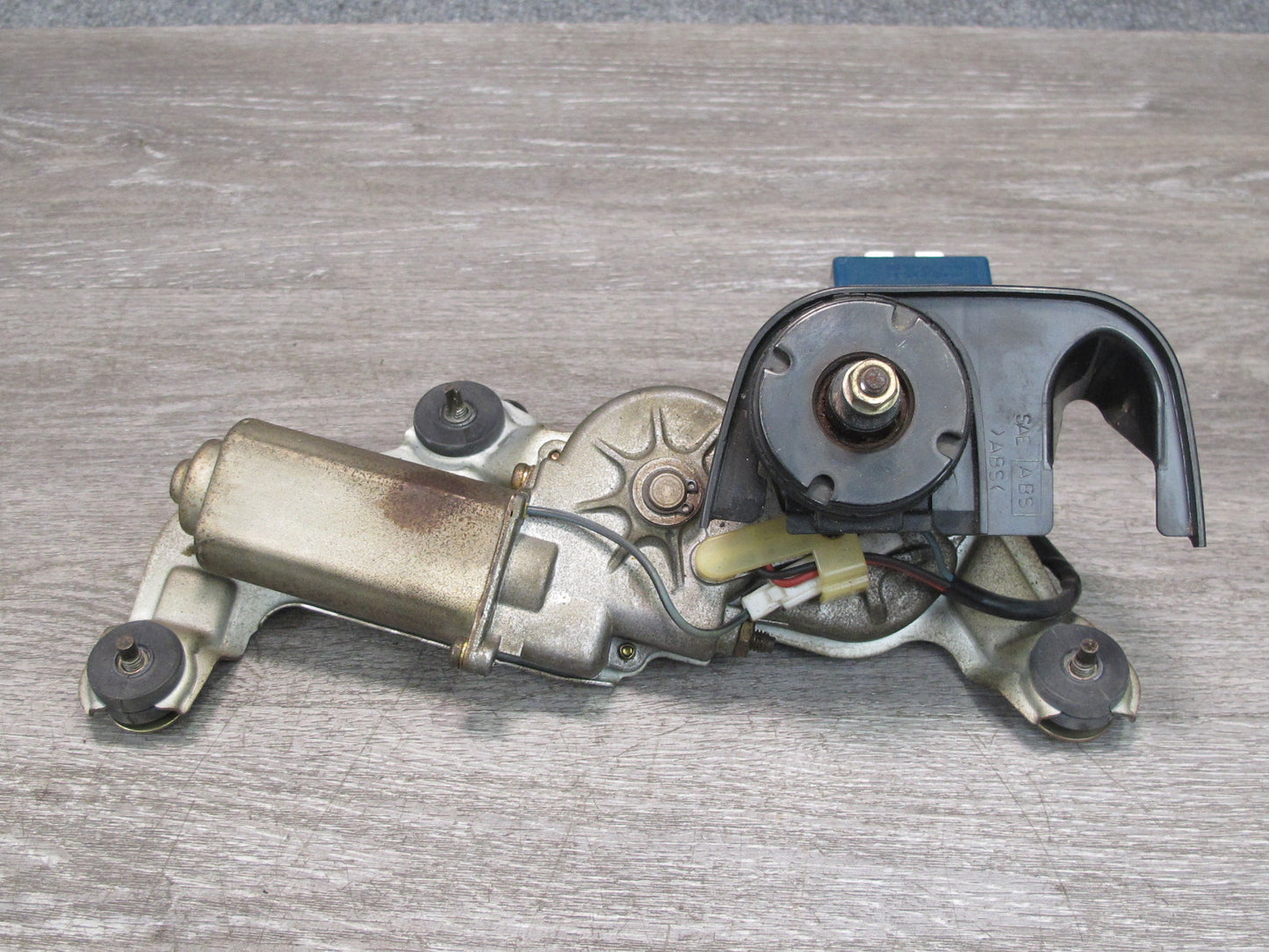 92-96 Toyota Cresta MARK2 JZX90 Rear Windshield Wiper Motor Arm Nozzle Set OEM