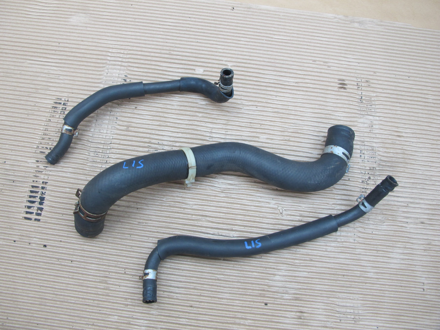 06-12 Lexus IS250 IS350 Set of 3 Engine Radiator Coolant Water Hose Pipe OEM