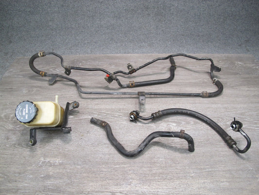 92-96 Toyota Cresta JZX90 Hydraulic Fan Pressure Hose  Pipe Line Tank Set OEM