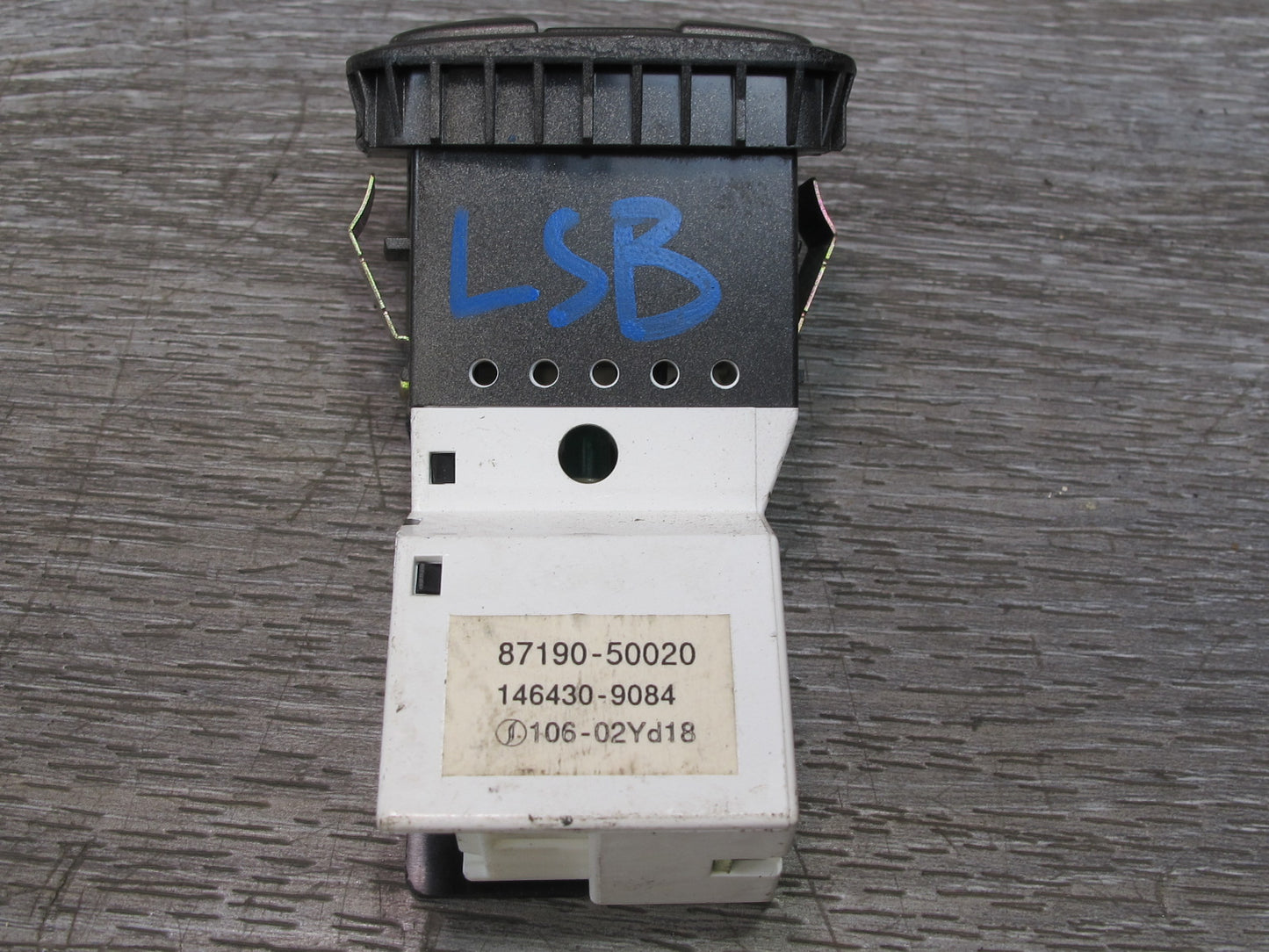 01-06 Lexus UCF30L LS430 Dash Passenger Temperature Control Button Switch OEM