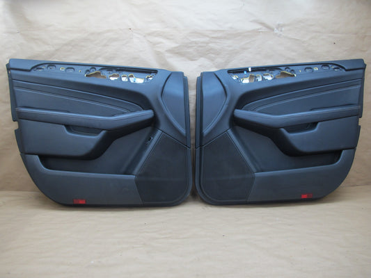 12-15 Mercedes W166 Ml-class Set of 2 Front Door Interior Trim Cover Panel OEM