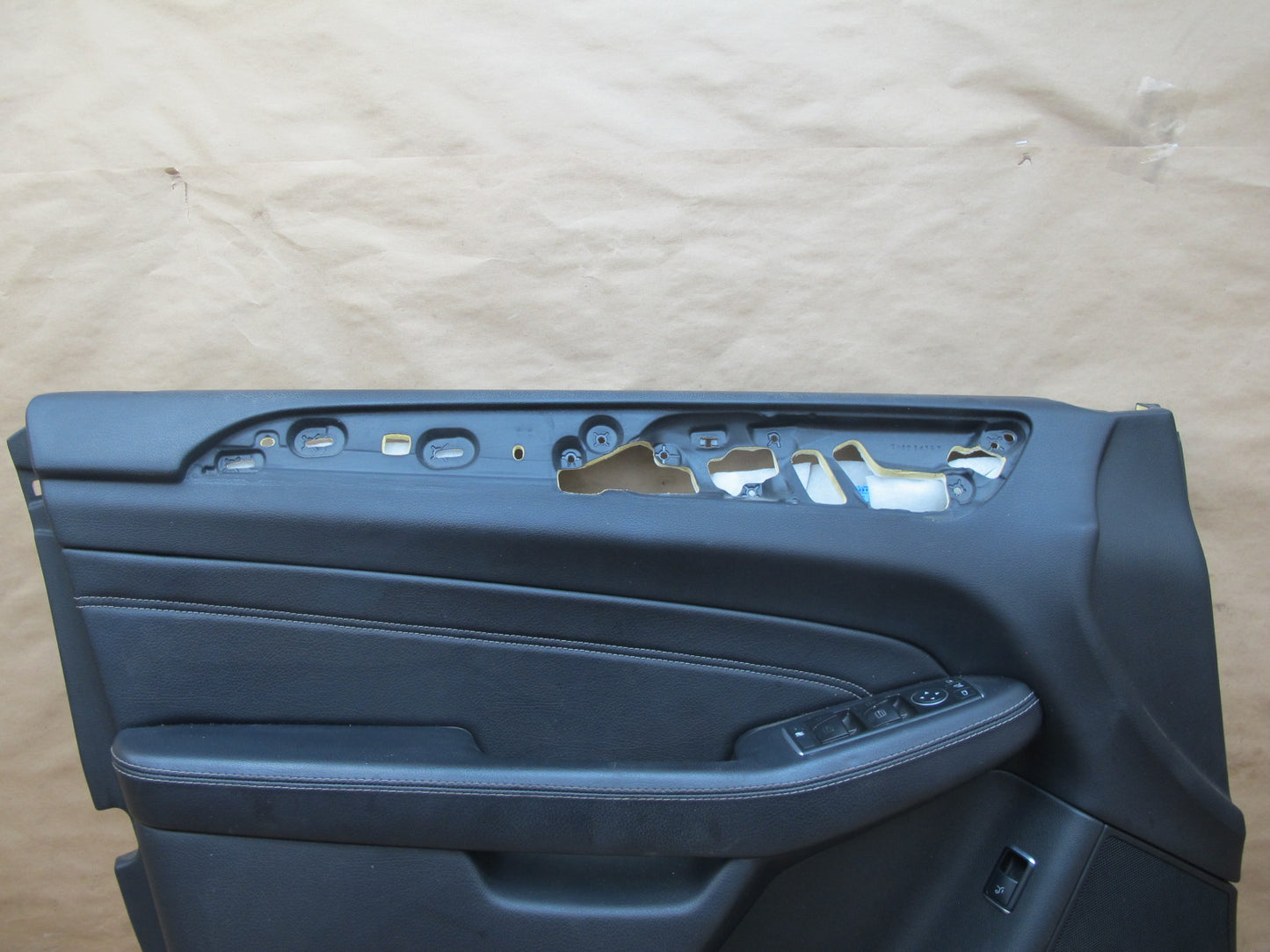 12-15 Mercedes W166 Ml-class Set of 2 Front Door Interior Trim Cover Panel OEM