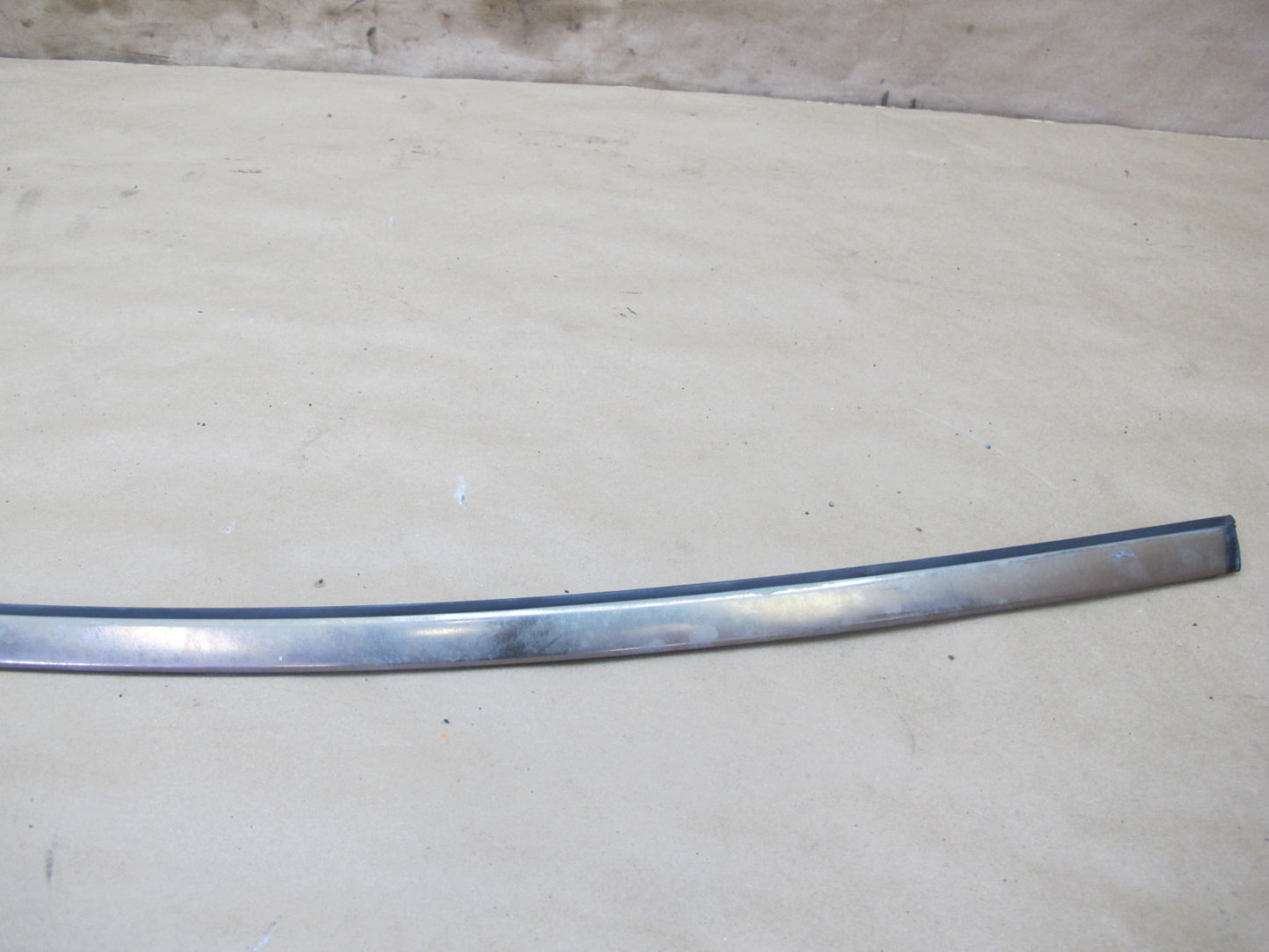 03-08 Mercedes R230 Set of 3 Front Windshield Chrome Trim Molding Strip OEM