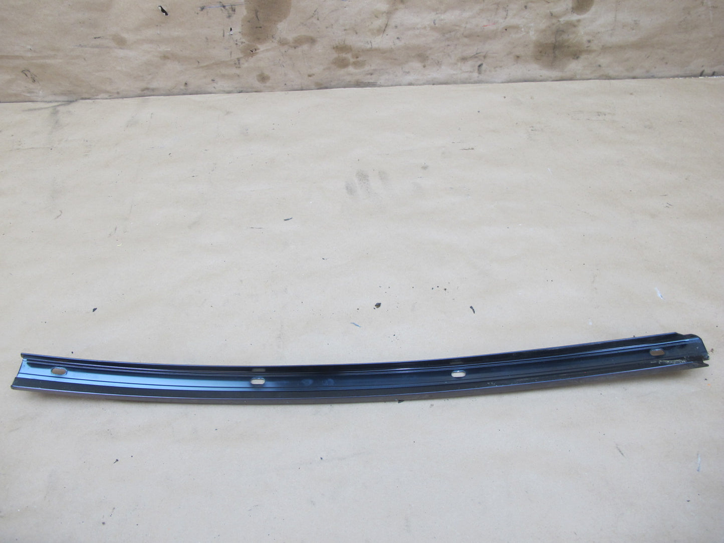 03-08 Mercedes R230 Set of 3 Front Windshield Chrome Trim Molding Strip OEM