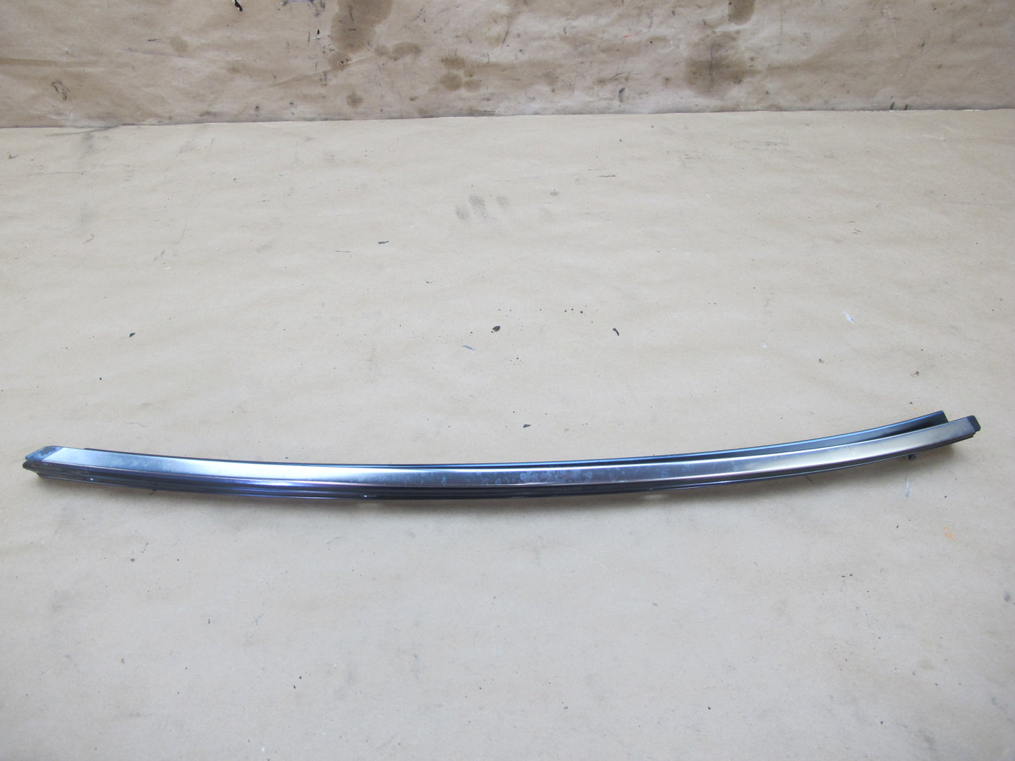 03-08 Mercedes R230 Set of 3 Front Windshield Chrome Trim Molding Strip OEM