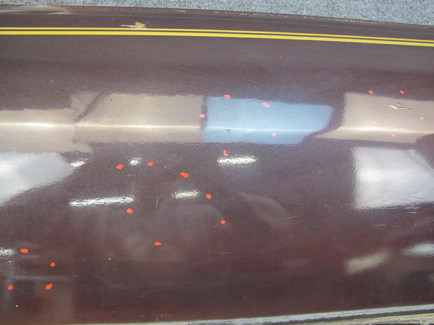 79-83 Datsun Nissan 280ZX S130 2+0 Left Driver Door Shell Panel Brown OEM