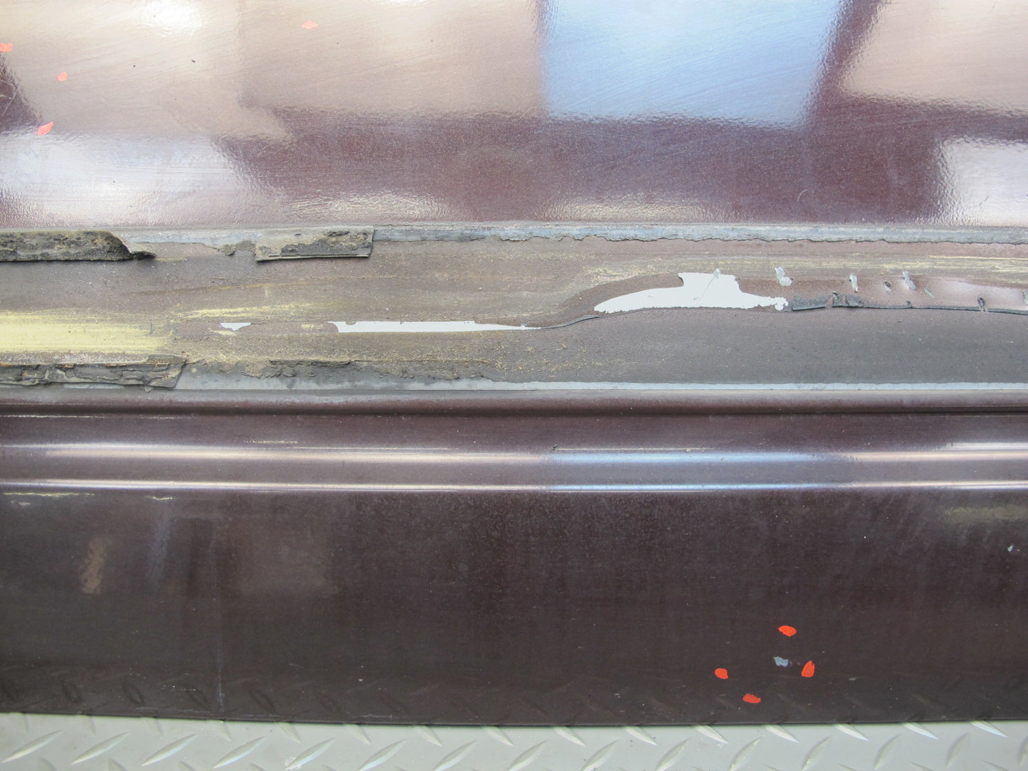 79-83 Datsun Nissan 280ZX S130 2+0 Left Driver Door Shell Panel Brown OEM