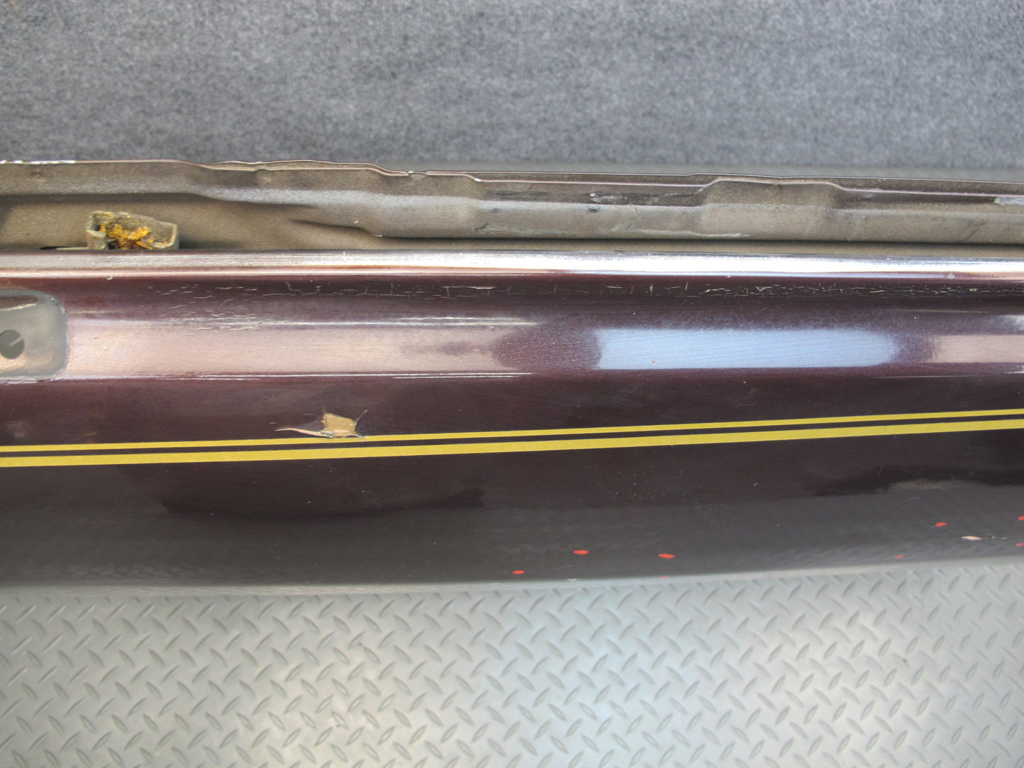 79-83 Datsun Nissan 280ZX S130 2+0 Left Driver Door Shell Panel Brown OEM
