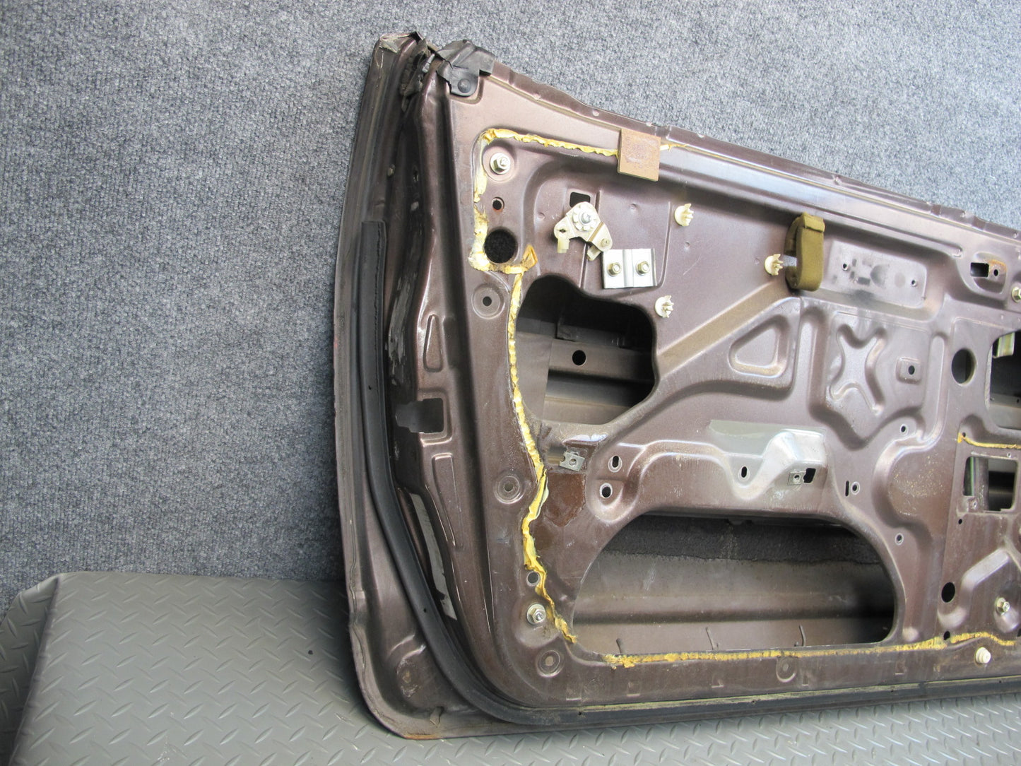 79-83 Datsun Nissan 280ZX S130 2+0 Left Driver Door Shell Panel Brown OEM