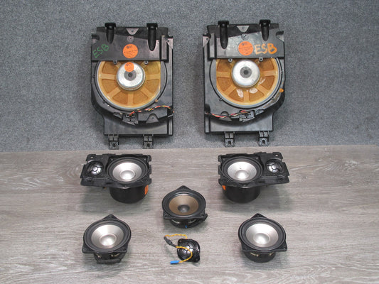 03-08 BMW E65 E66 7-SERIES TOP Hi-fi Audio Tweeter Speaker Subwoofer Set OEM