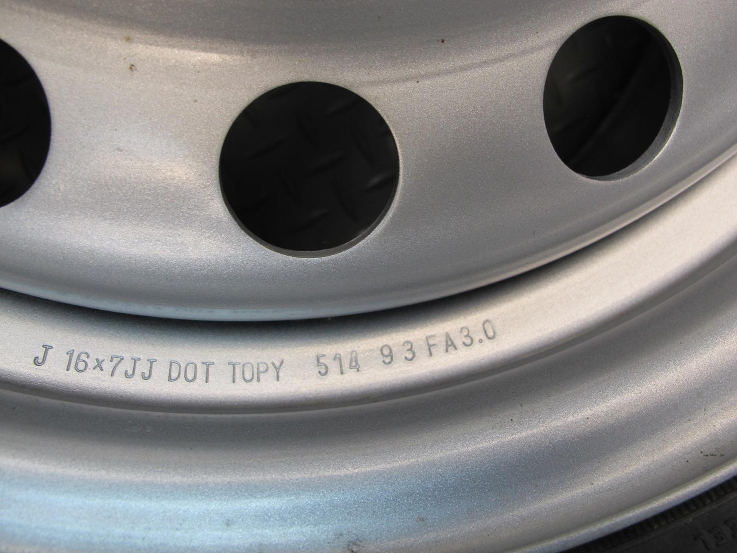 92-00 Lexus UZZ30 SC400 SC300 Spare Tire 16" Wheel 16x7JJ 225/55 OEM