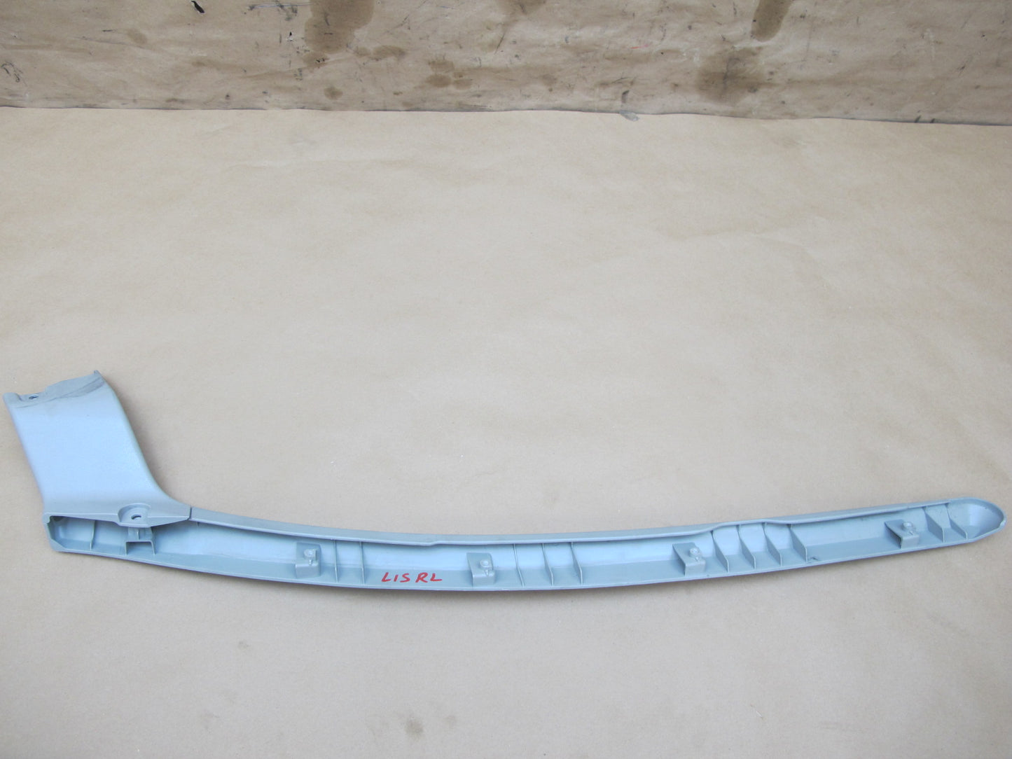 10-15 Lexus IS350 IS250 Convertible Rear Left Roof Rail Trim Panel Set OEM